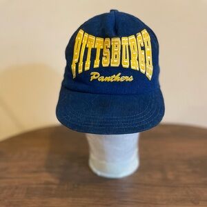 Vintage Pittsburgh Panthers Blue Cap Made in USA